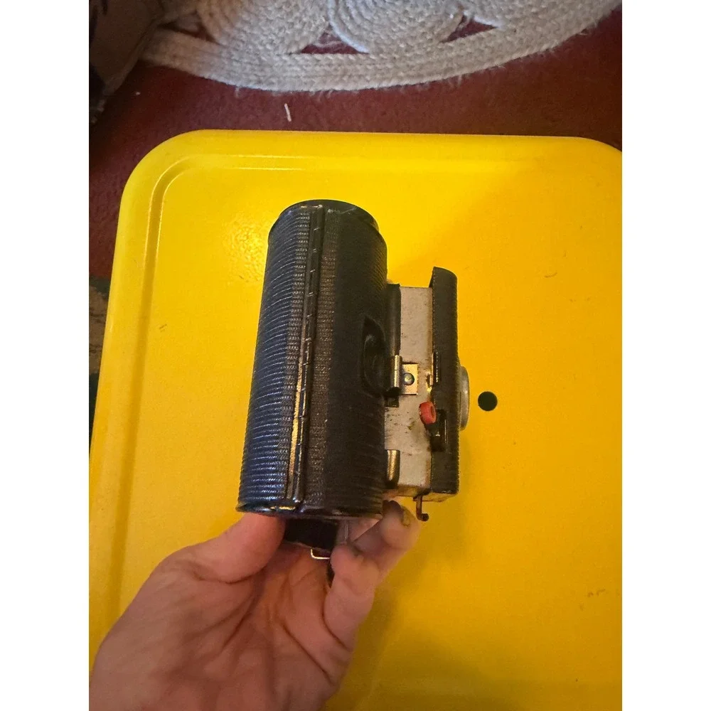 Vintage Ansco Clipper Folding Camera Black Art Deco 616 Film Retro Photography